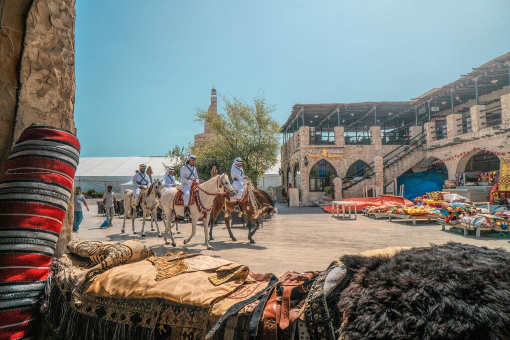 Souq wakif Doha group city tour