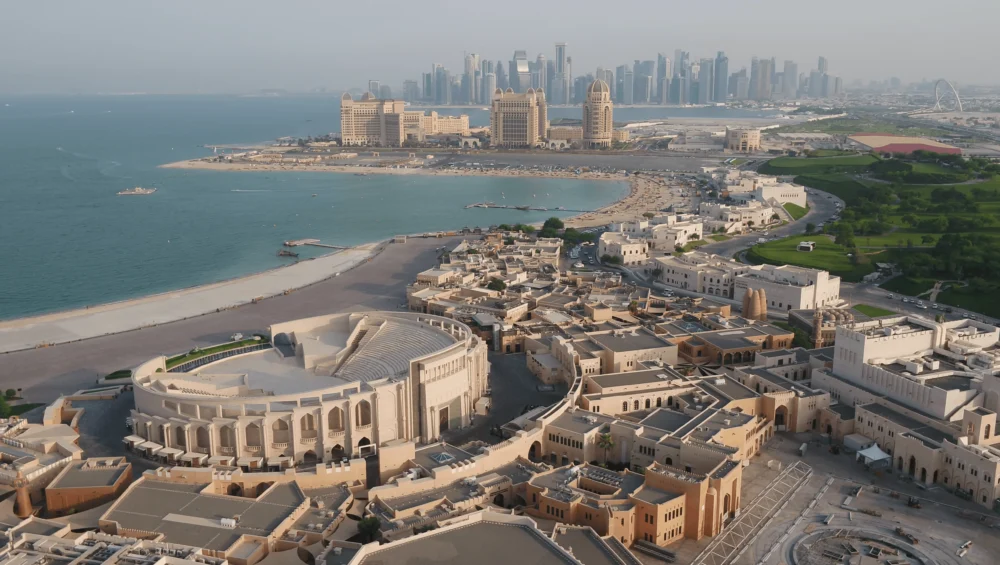 qatar beaches, katara beach