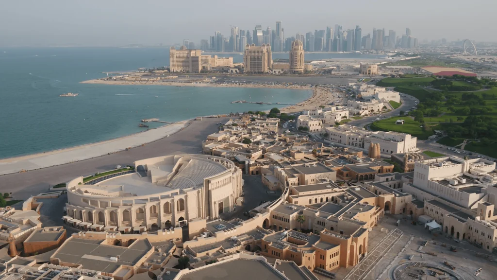 qatar beaches,
katara beach