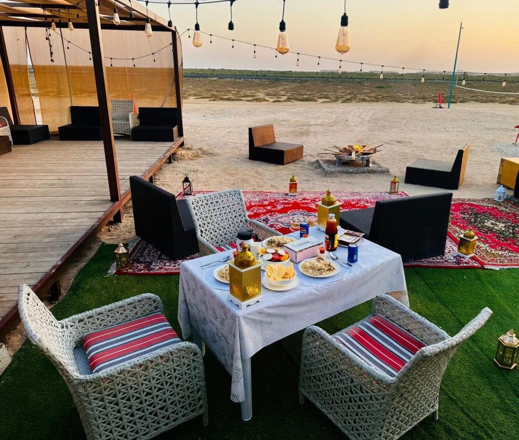 outdoor iftar in qatar