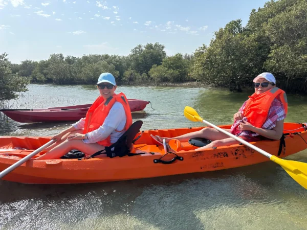 sunset kayaking in qatar