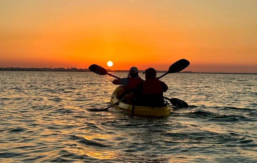 Purple Island Sunset Kayaking in Qatar 2026