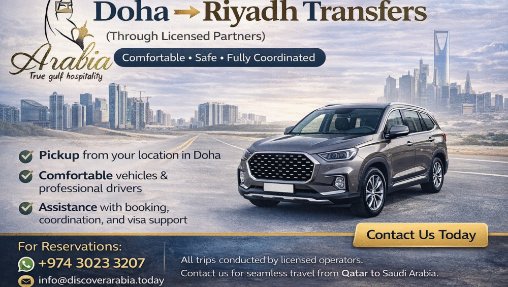 Doha to Riyadh transfer