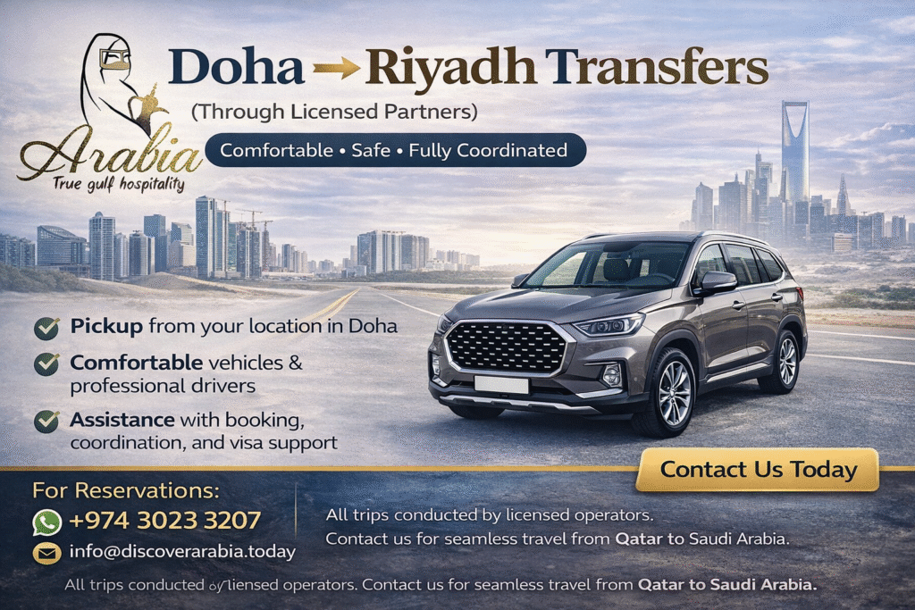Doha to Riyadh transfer