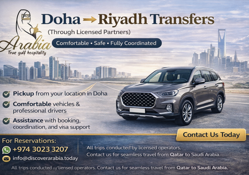 Doha to Riyadh transfer