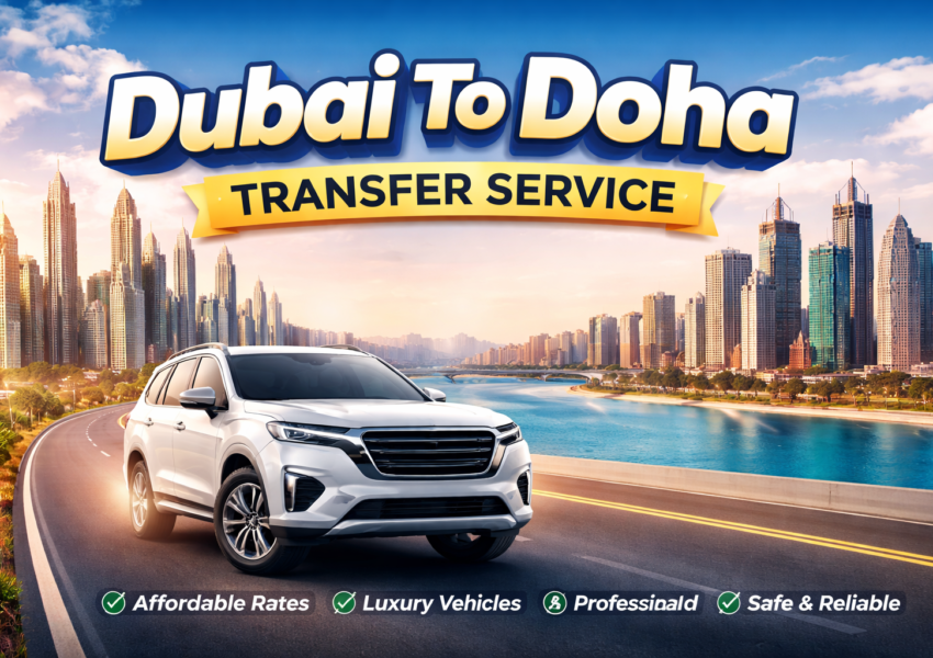 Dubai To Doha Transfer by road