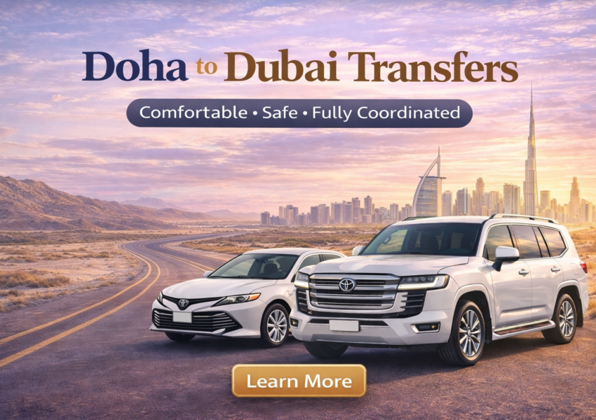 Doha To Dubai, Qatar To Dubai by road transfer