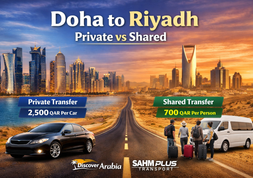 doha to riyadh private vs shared transfer guide