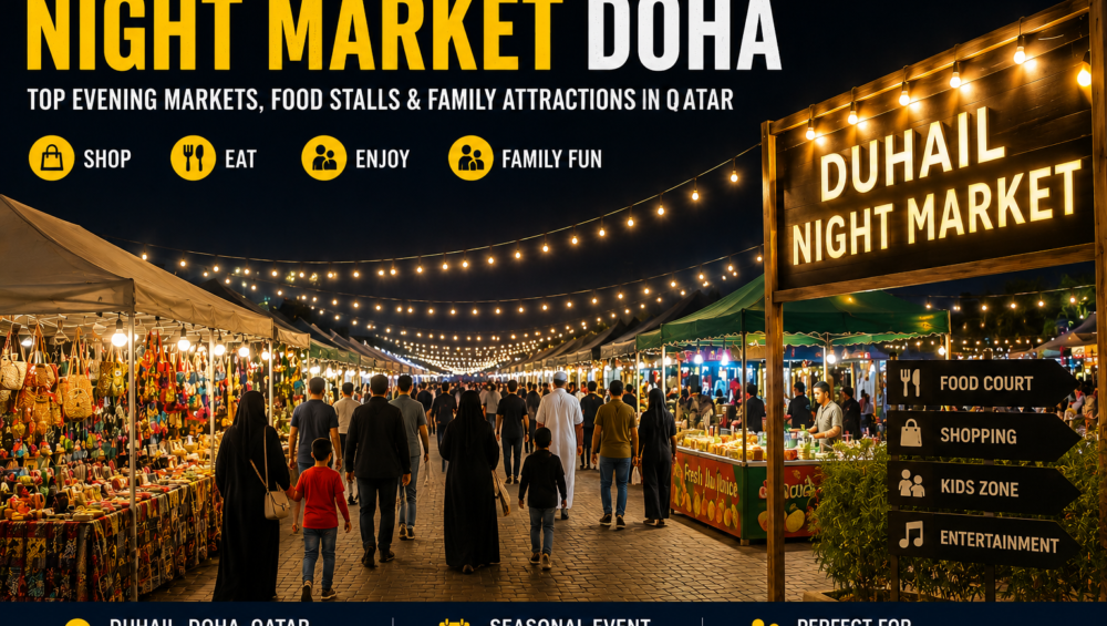 night market doha qatar with discover arabia