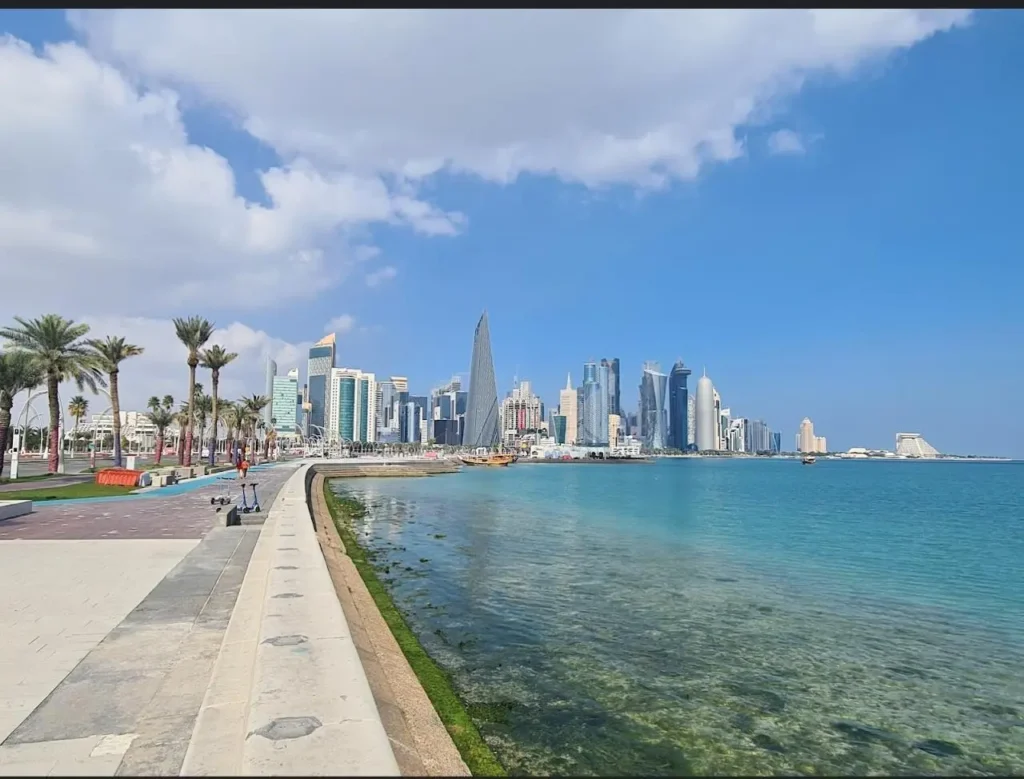 doha corniche view point