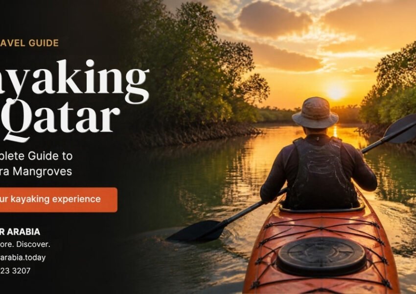 Kayaking in Qatar — complete guide to Al Thakhira mangroves by Discover Arabia