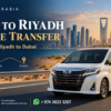 Discover Arabia vehicle for a Doha to Riyadh private transfer